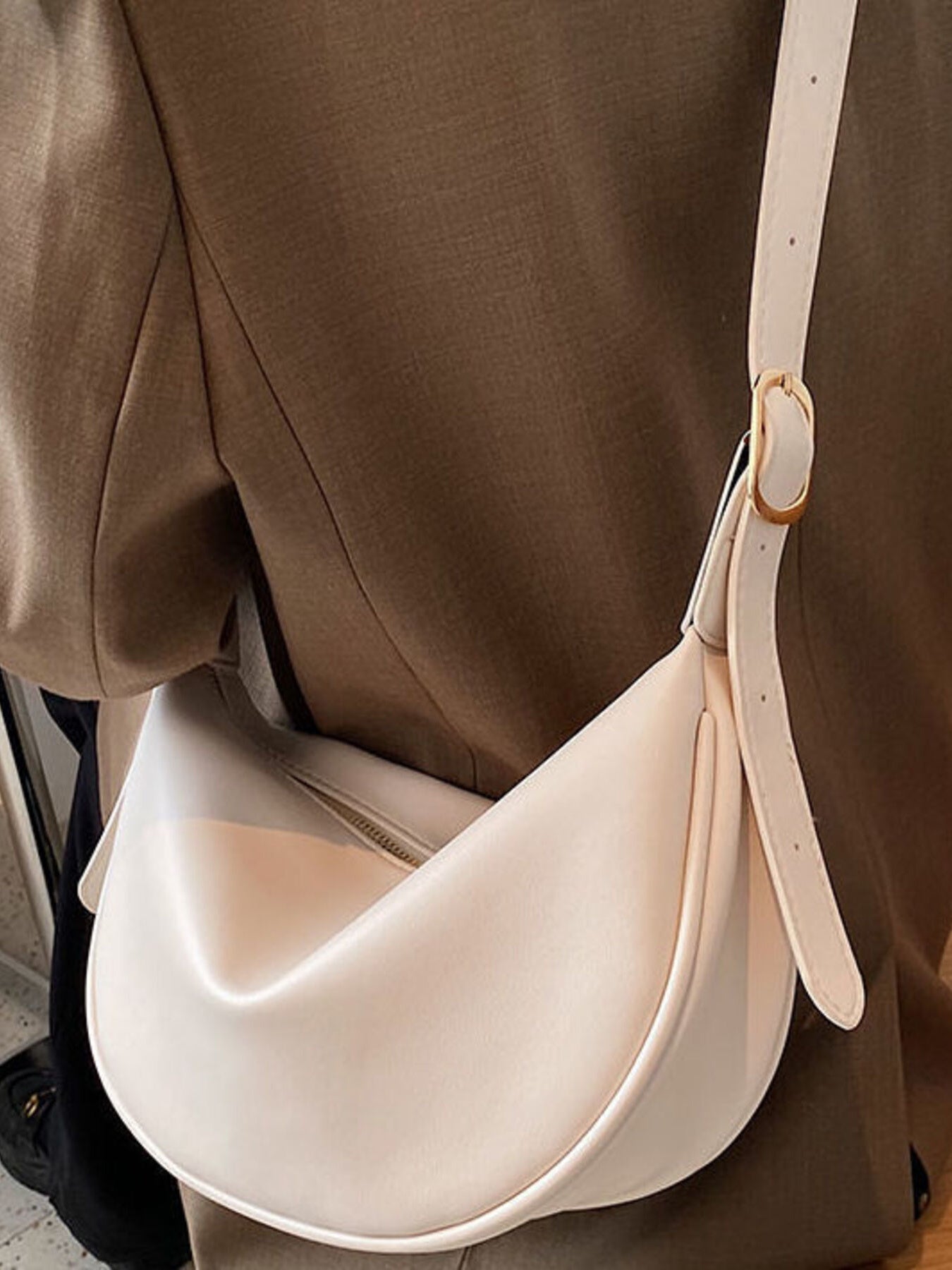 The Noelle Crescent Bag