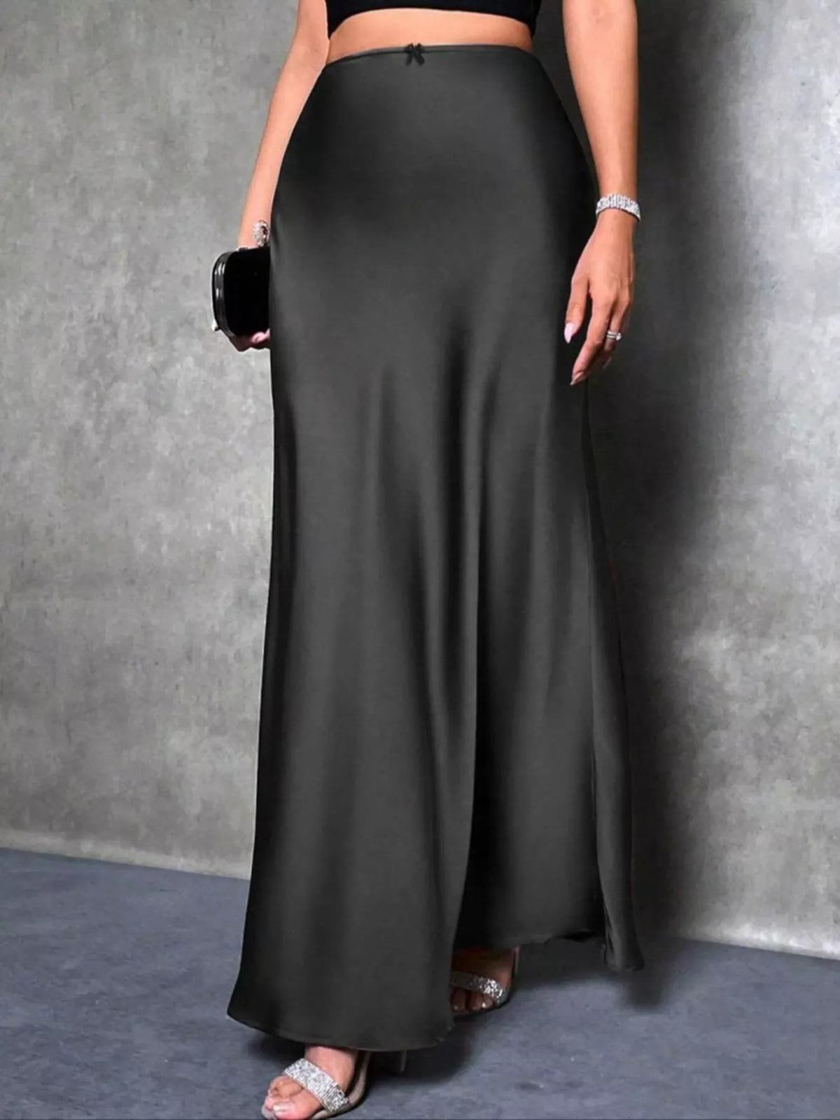 The Estelle Satin Skirt