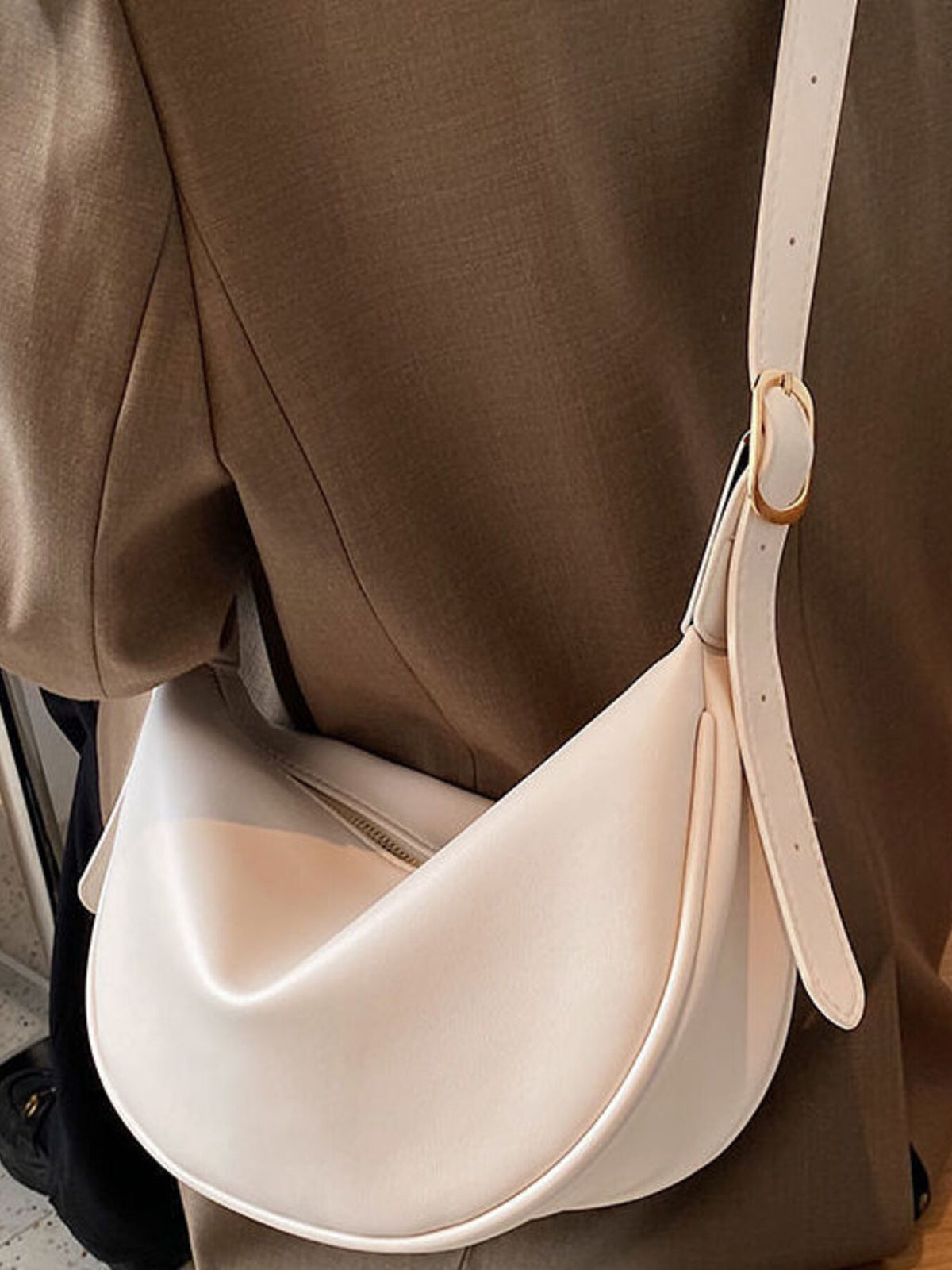 The Noelle Crescent Bag