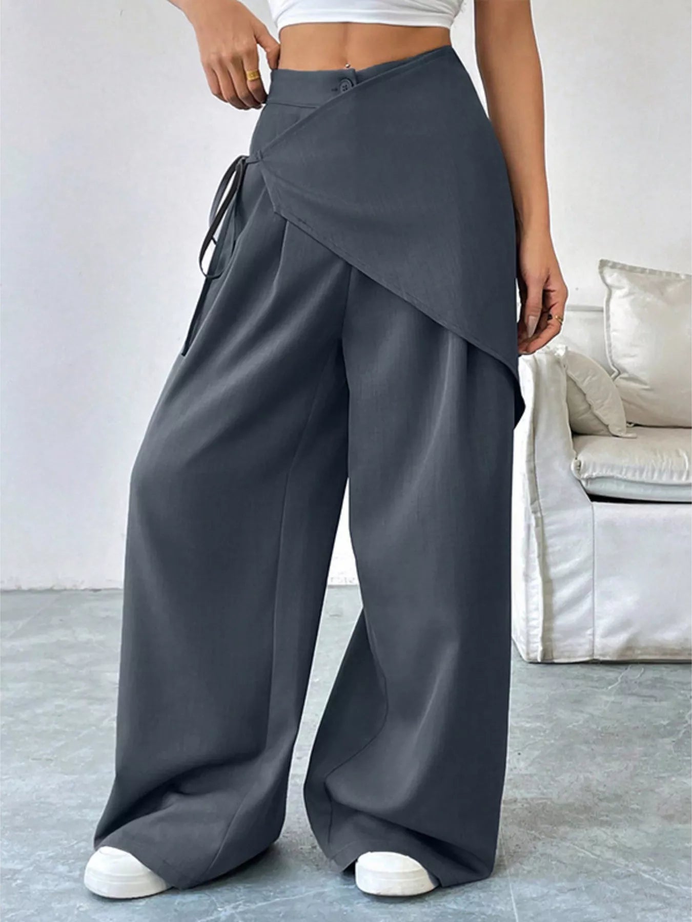 The Celine Wrap Trousers